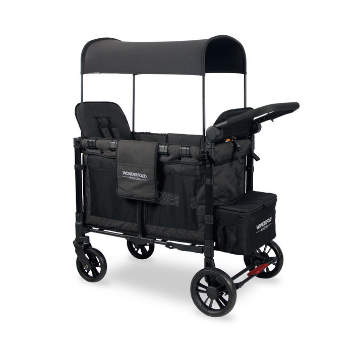 WonderFold W2 Elite in Volcanic Black - Angled Image