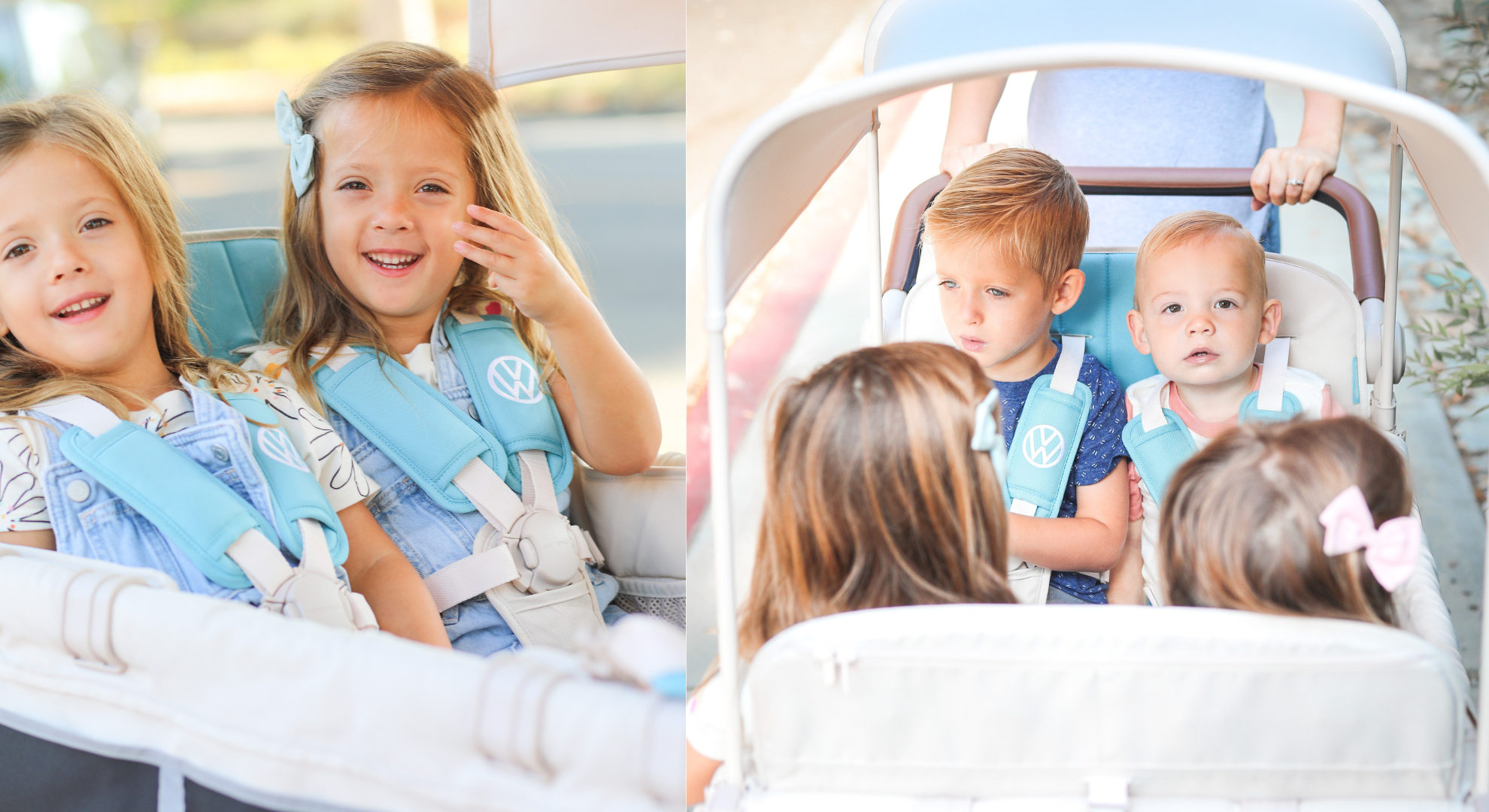 WonderFold Stroller Wagon VW Special with Twins