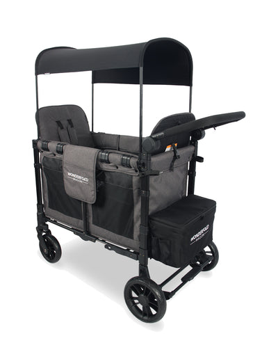 WonderFold W2 Elite Stroller Wagon - Charcoal Grey