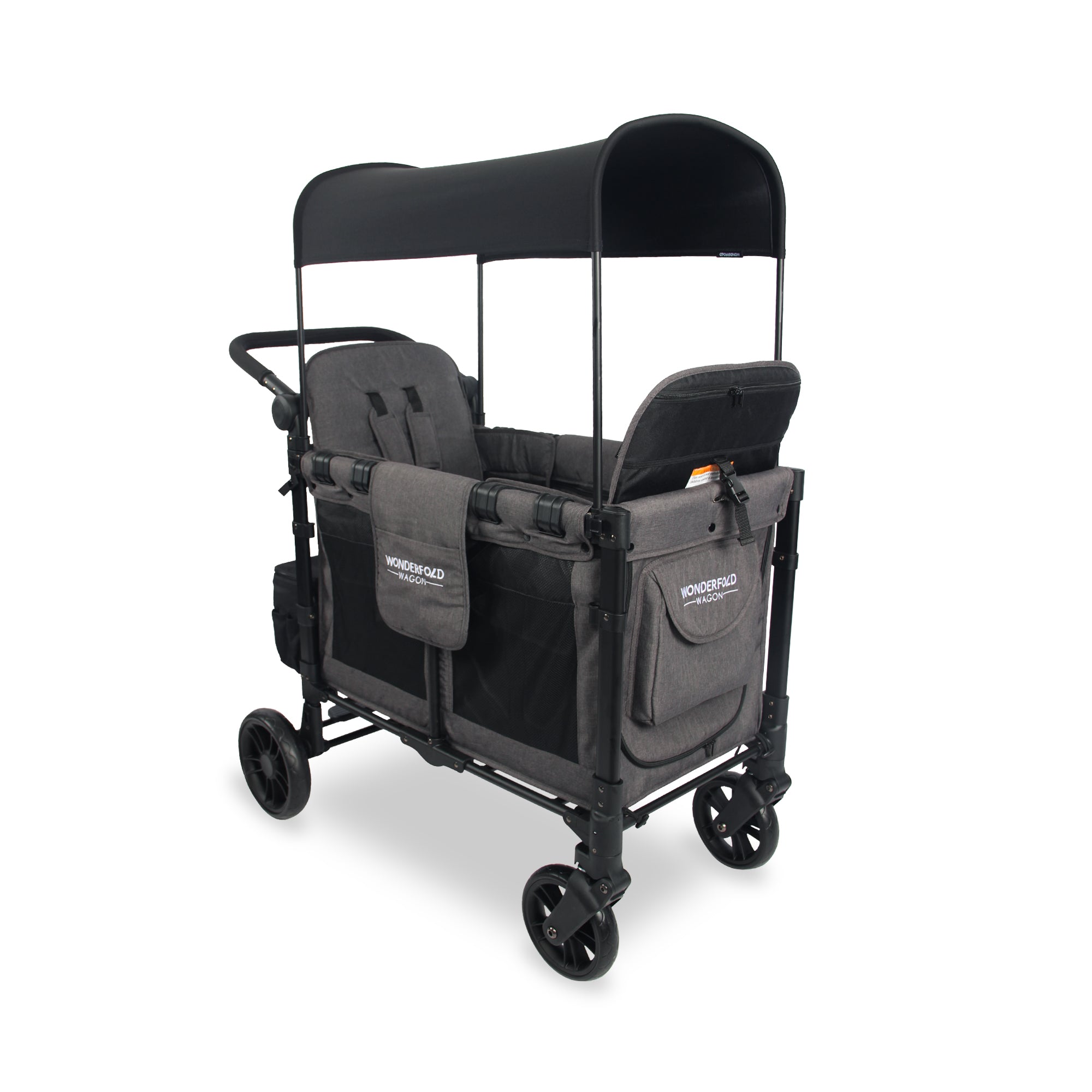 WonderFold W2 Elite Stroller Wagon - Charcoal Grey - WonderFold Wagons Australia