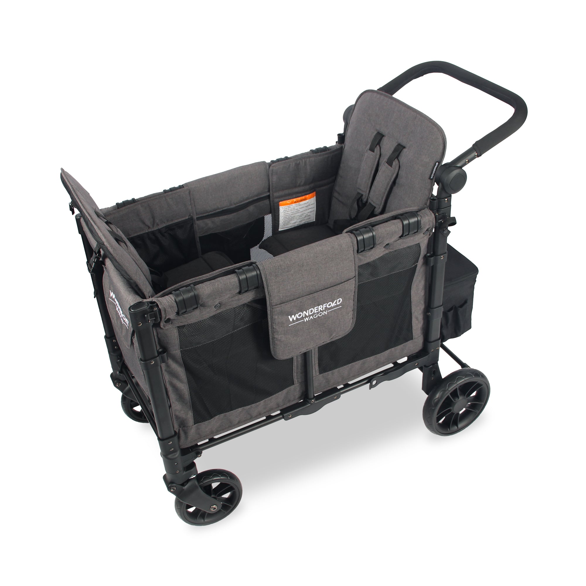 WonderFold W2 Elite Stroller Wagon - Charcoal Grey - WonderFold Wagons Australia