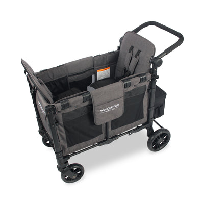 WonderFold W2 Elite Stroller Wagon - Charcoal Grey