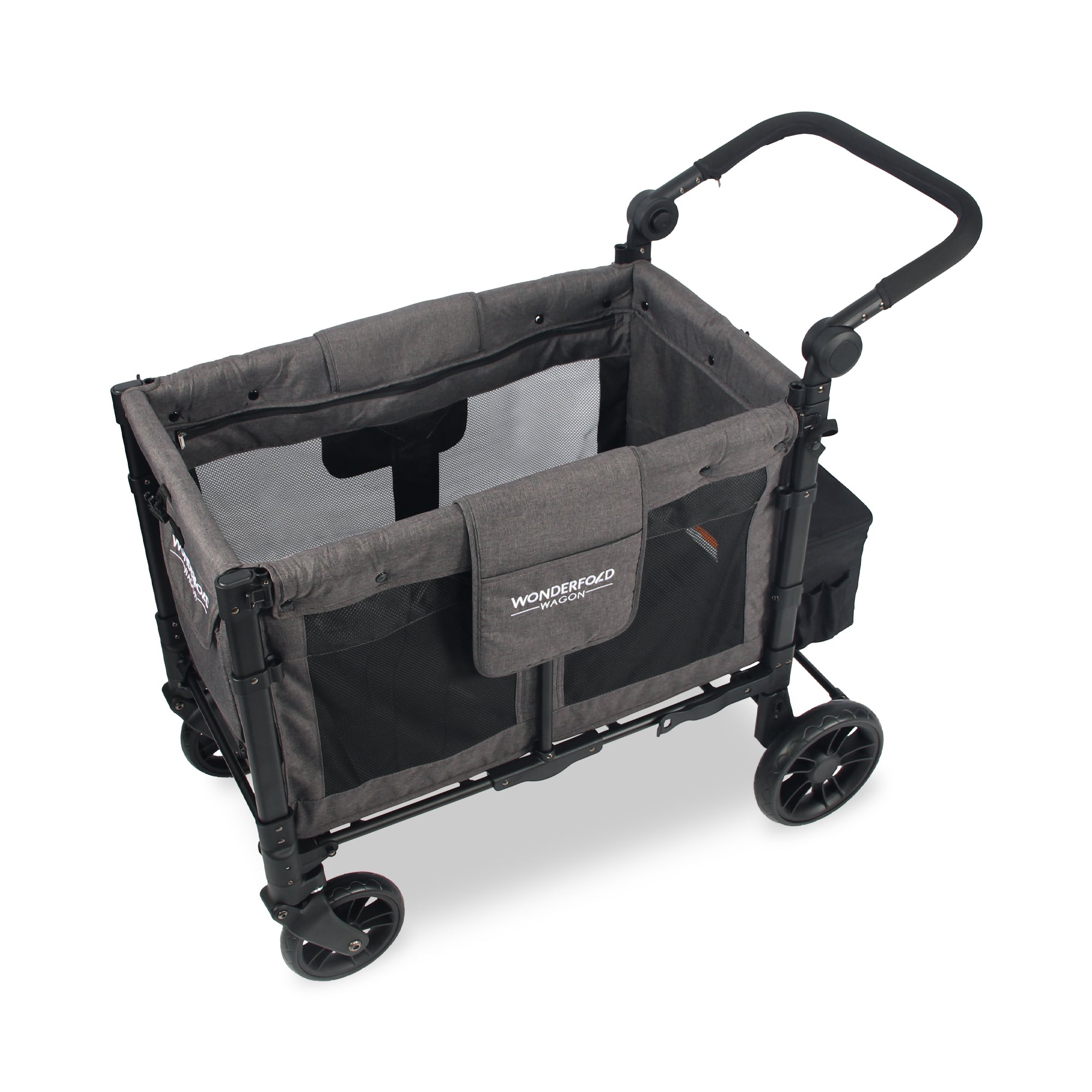 WonderFold W2 Elite Stroller Wagon - Charcoal Grey - WonderFold Wagons Australia