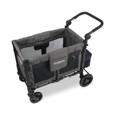 WonderFold W2 Elite Stroller Wagon - Charcoal Grey