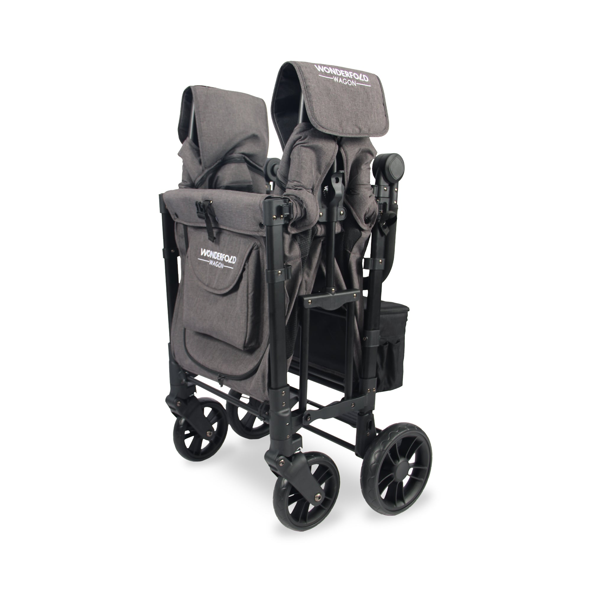WonderFold W2 Elite Stroller Wagon - Charcoal Grey - WonderFold Wagons Australia