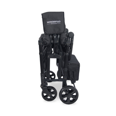 WonderFold W4 Elite Stroller Wagon - Volcanic Black