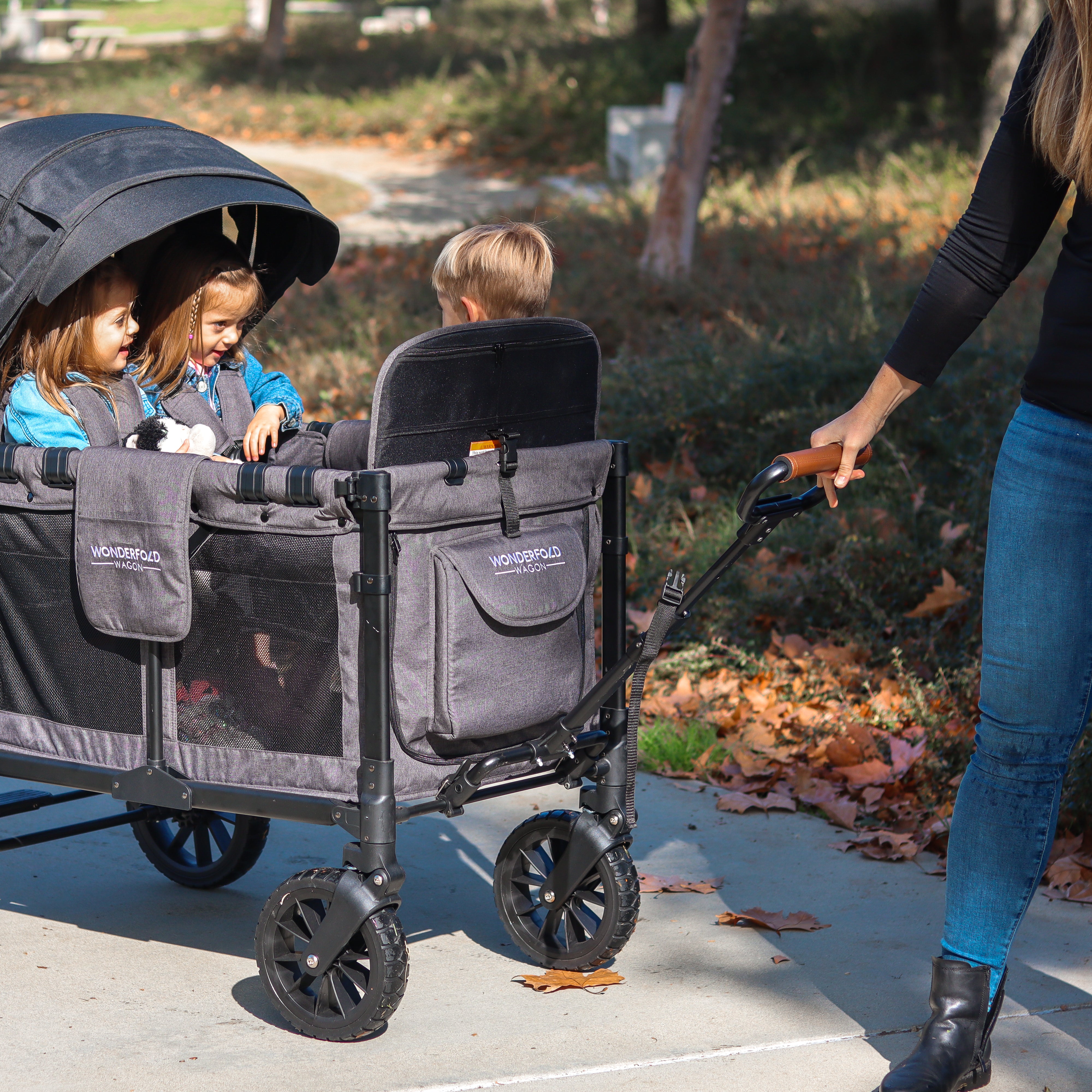 WonderFold Pull Handle - W Series - WonderFold Wagons Australia