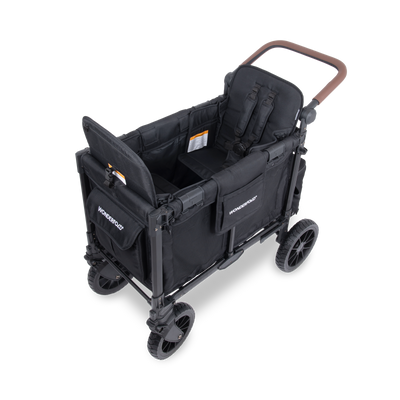 WonderFold W2 Luxe Pro Stroller Wagon - Jet Black