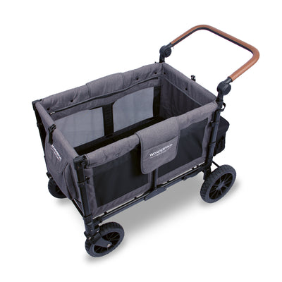 WonderFold W4 Luxe Stroller Wagon - Charcoal Grey