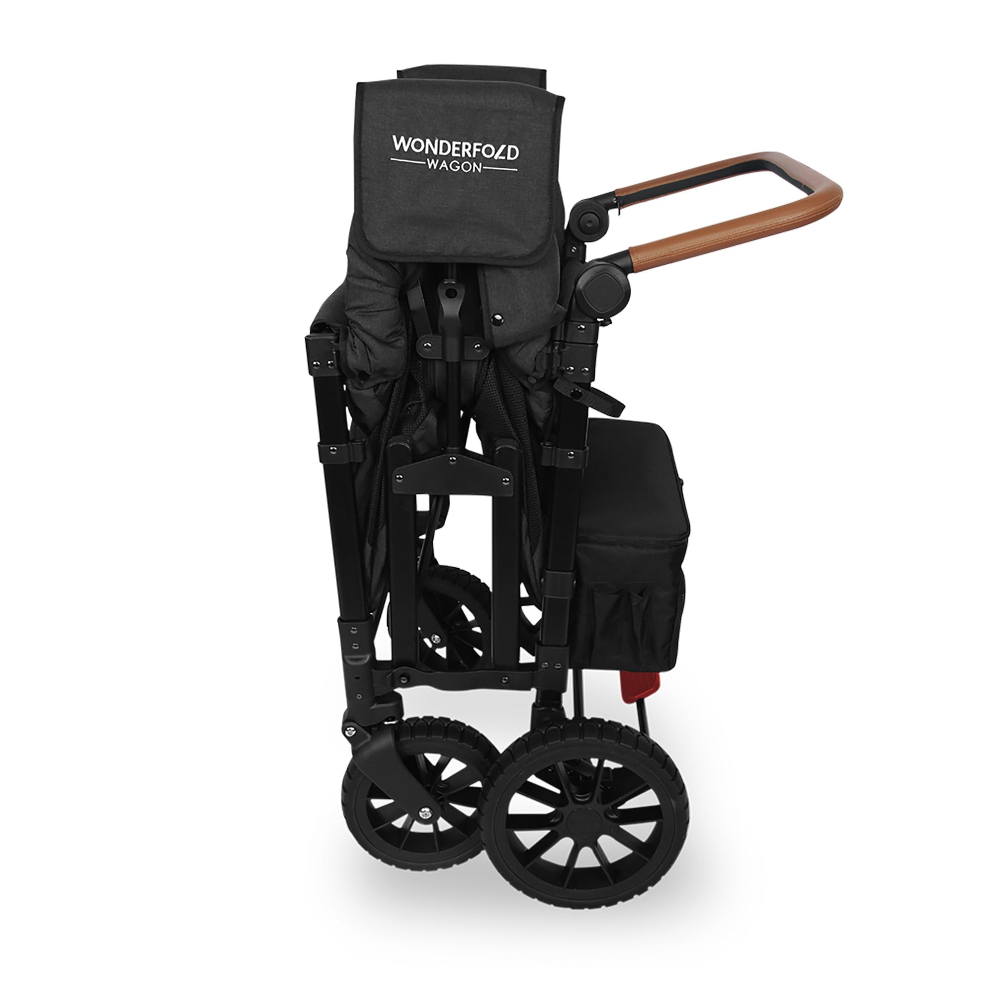 WonderFold W4 Luxe Stroller Wagon - Volcanic Black - WonderFold Wagons Australia