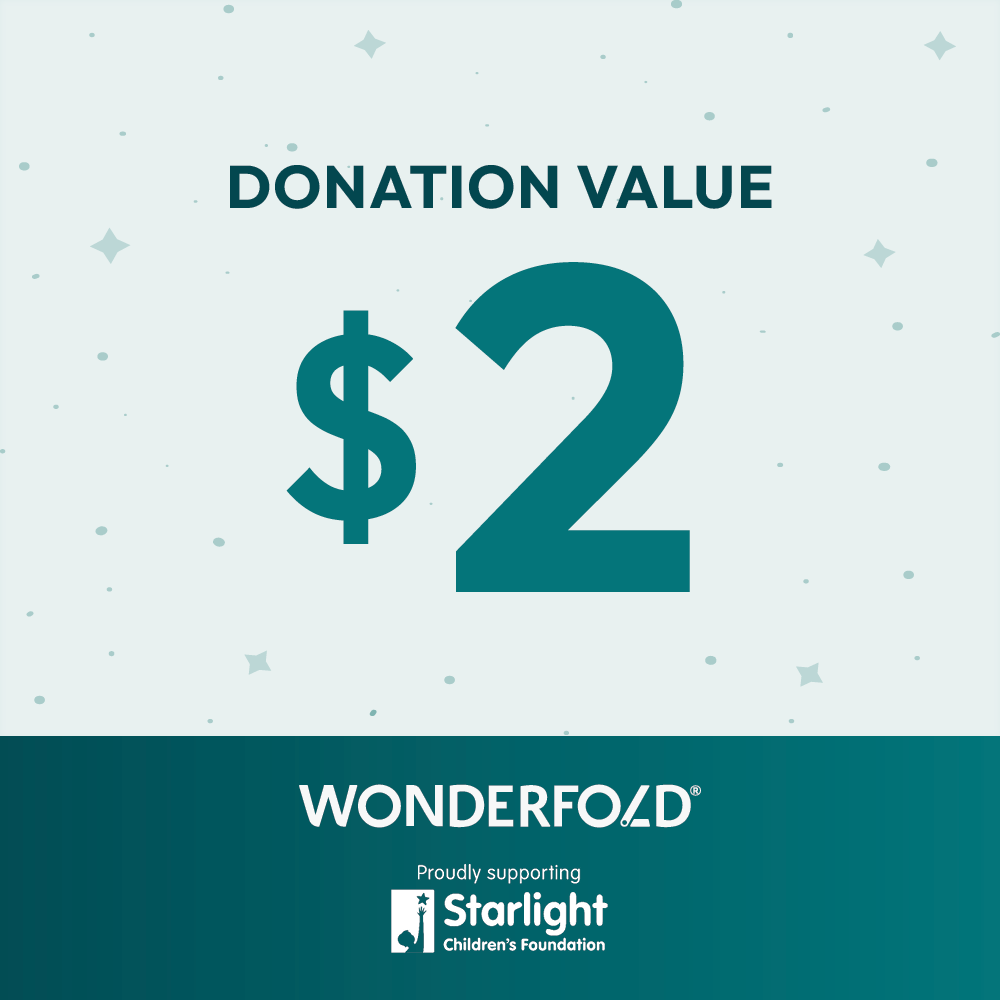 $2 Starlight Donation - WonderFold Wagons Australia