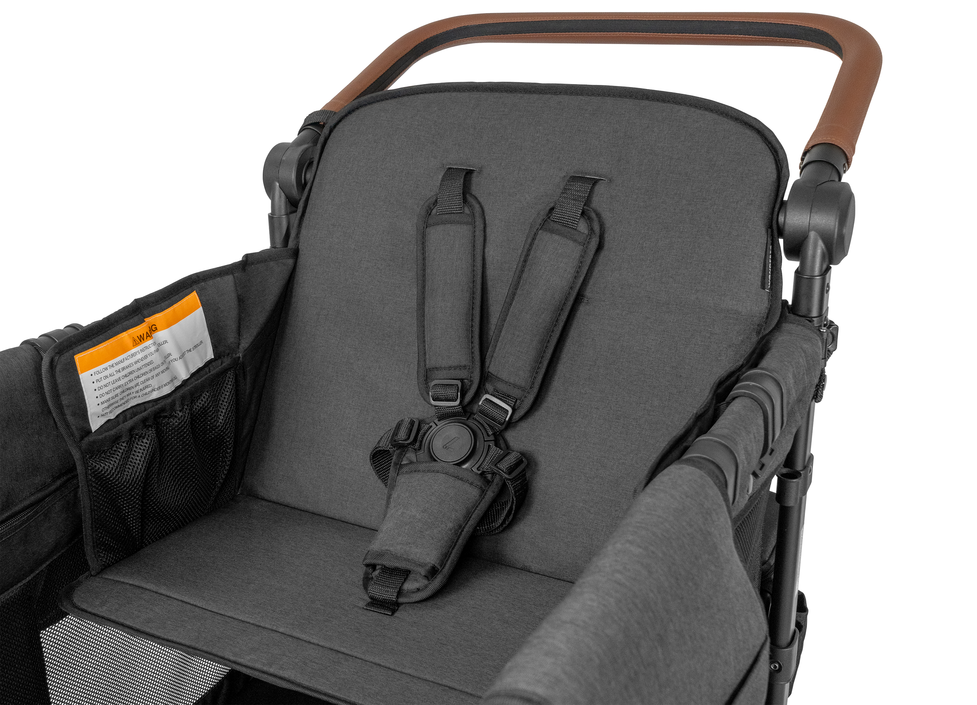 WonderFold W4 - Single Seat Volcanic Black - WonderFold Wagons Australia