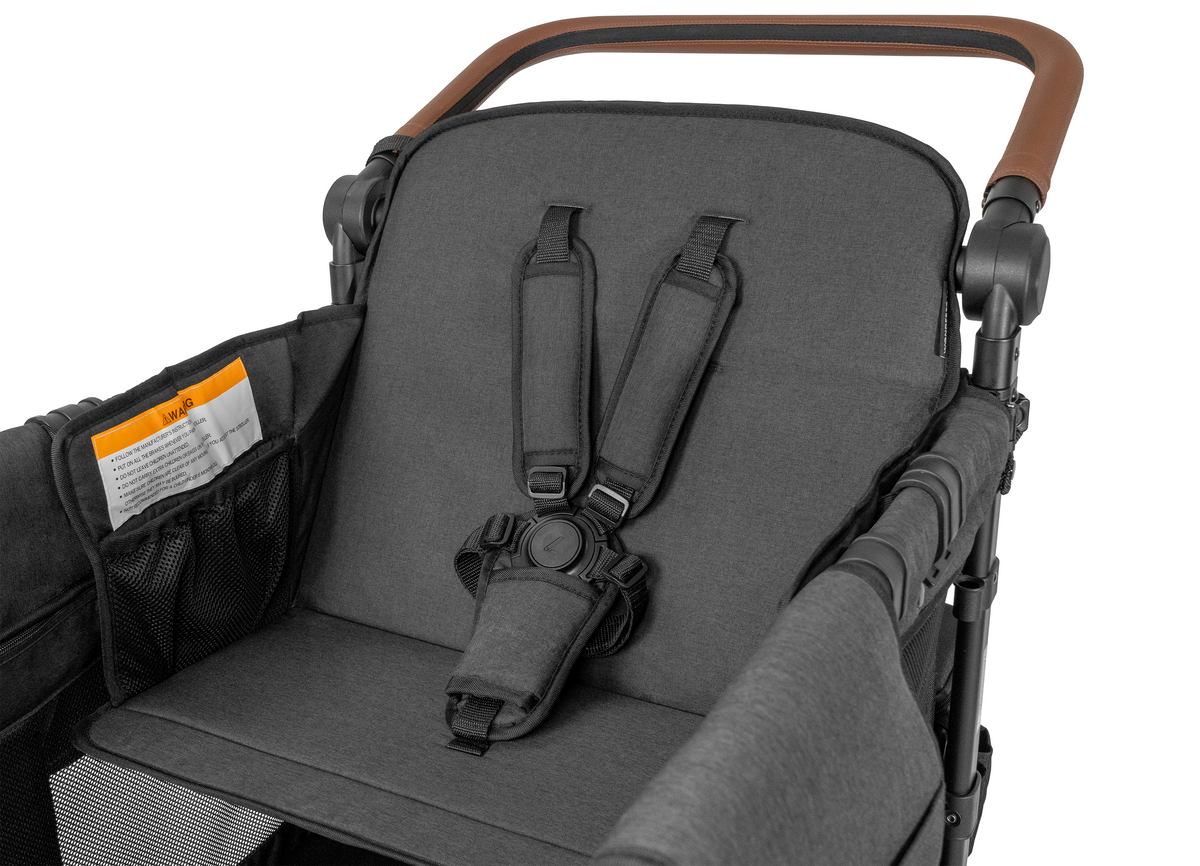 WonderFold W4 - Single Seat Volcanic Black - WonderFold Wagons Australia