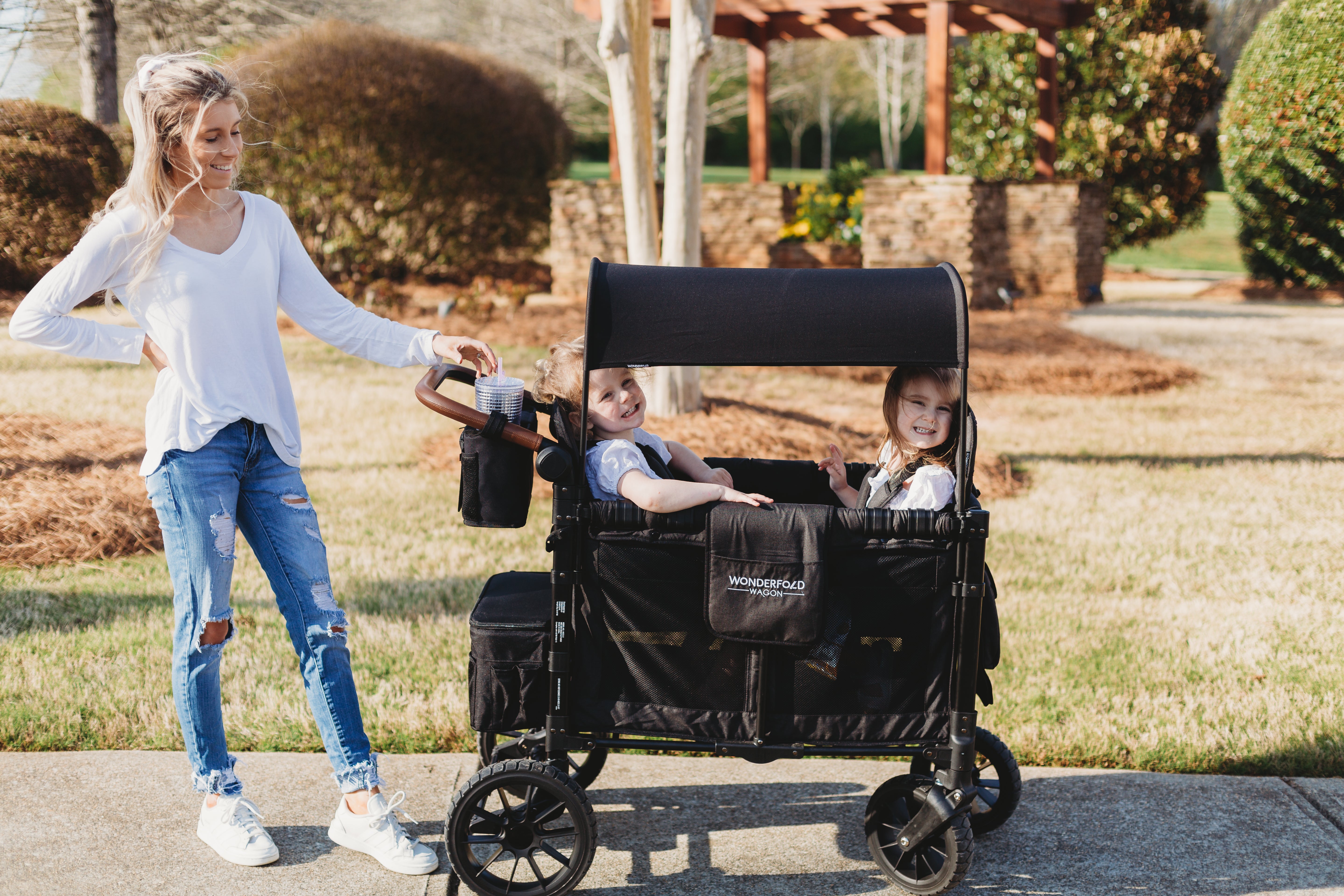 WonderFold Pram Organiser for Parents - WonderFold Wagons Australia