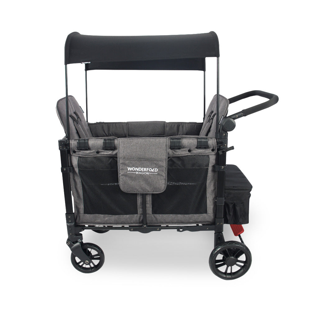 WonderFold W2 Elite Stroller Wagon - Charcoal Grey - WonderFold Wagons Australia