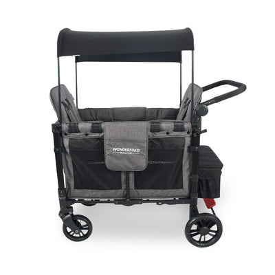 WonderFold W2 Elite Stroller Wagon - Charcoal Grey