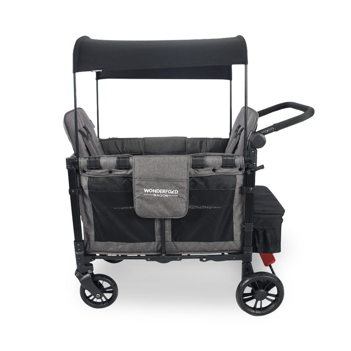 WonderFold W2 Elite Stroller Wagon - Charcoal Grey