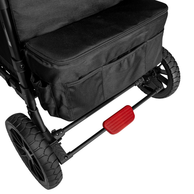 WonderFold W4 Elite Stroller Wagon - Volcanic Black - WonderFold Wagons Australia